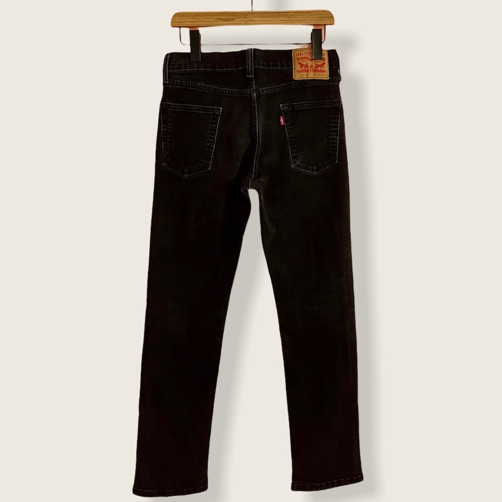 Levis Mens Strt 514 Black 29x32 Rugged 5 Pocket